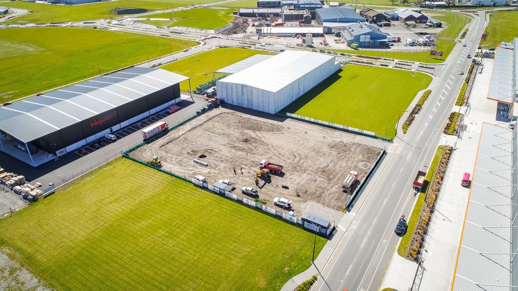 Construction work photography in Canterbury by MoMac