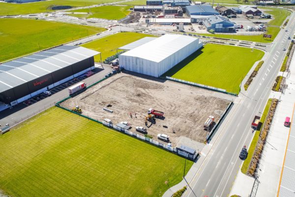 Construction work photography in Canterbury by MoMac