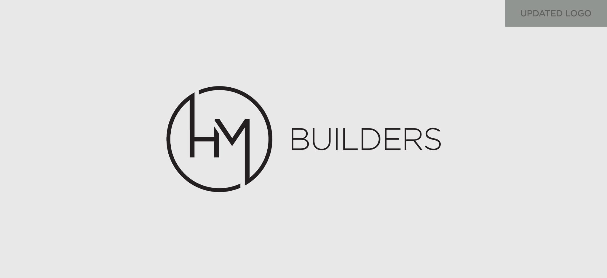 HM Builders logo design by MoMac Christchurch graphic designers