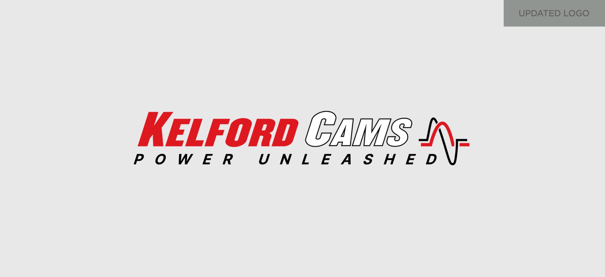 Kelford Cams logo design by MoMac Christchurch graphic designers