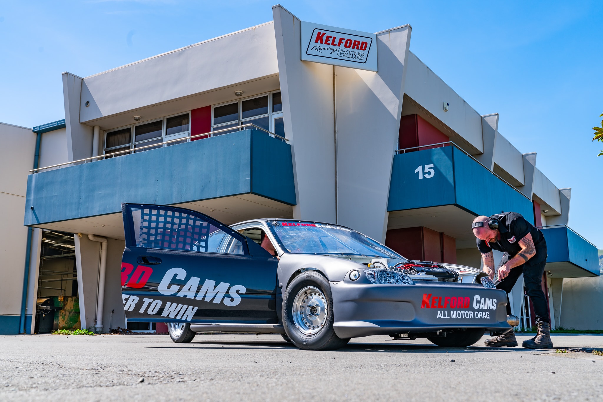Kelford Cams had their videography in Christchurch done by the team at MoMac