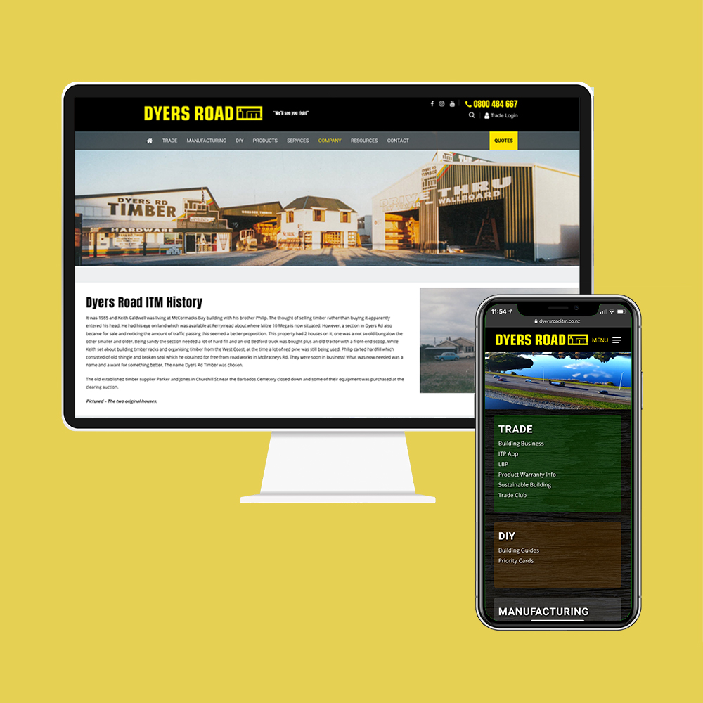 Dyers Road ITM got their website designed and built by MoMac as well as their Search Engine Optimisation