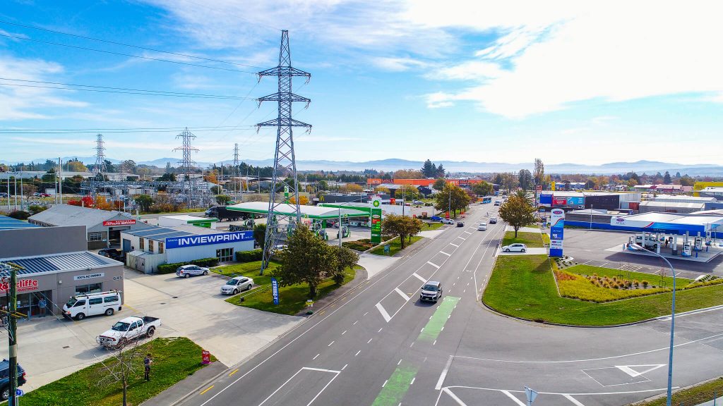 MoMac did Inview Print's drone photography in Rangiora, North Canterbury