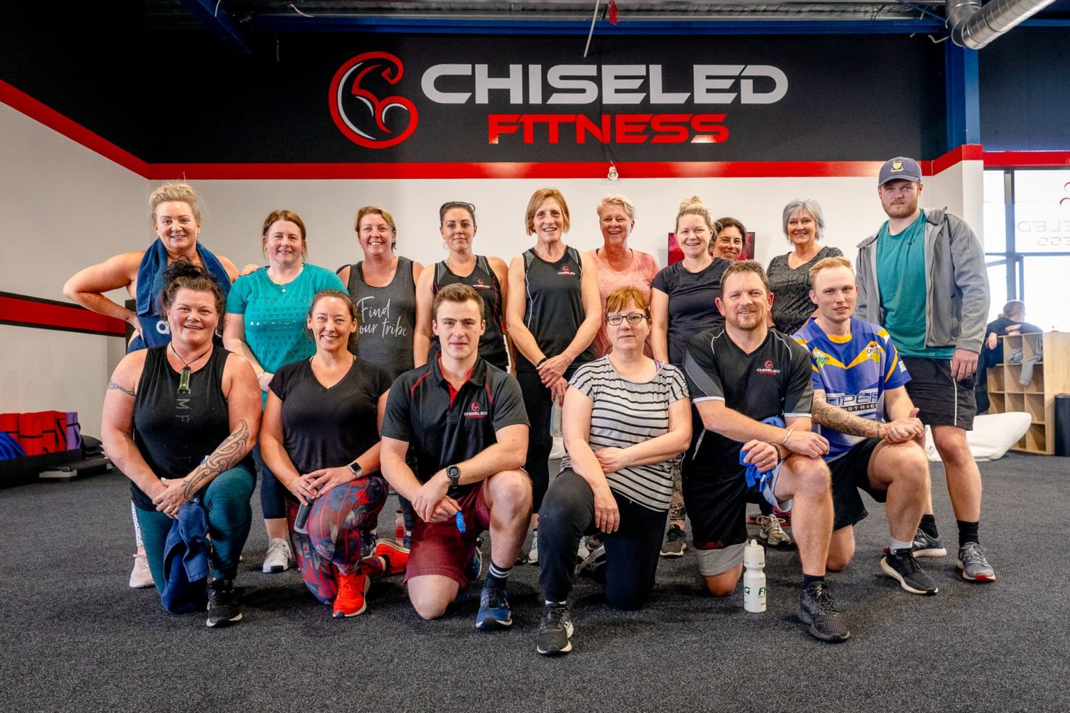 Chiseled Fitness MoMac Socialising Media