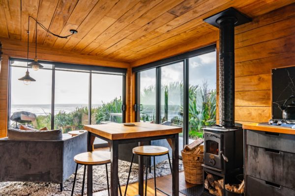 Fox Hut West Coast, New Zealand interior photographed by MoMac