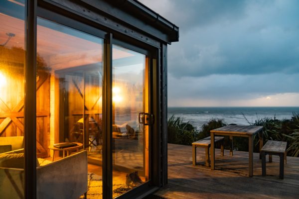 Fox Hut West Coast, New Zealand night view photographed by MoMac