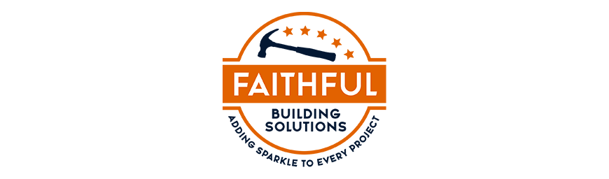 Business card design for Faithful Building Solutions by MoMac Graphic Designers in Christchurch